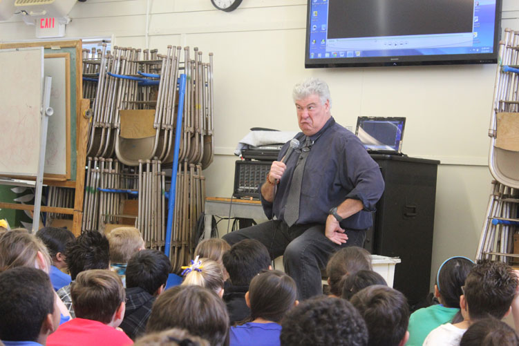 Michael Pritchard speaks about Cyber Bullying